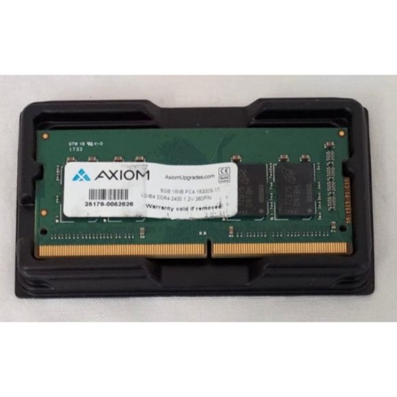 Axiom 8GB DDR4 SDRAM Memory Modulen2400MHz DDR4-2400/PC4-19200 1.20 V 260-pin - Picture 1 of 4